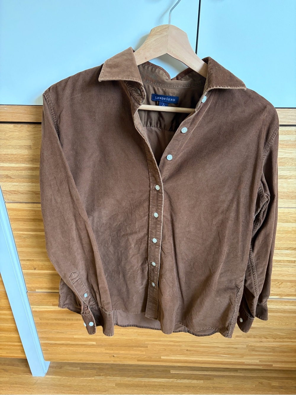 Land’s End 100% Cotton Corduroy Shirt